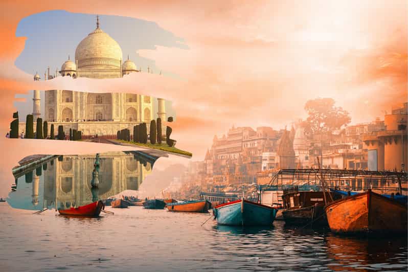 6-Day Exotic Golden Triangle Tour With Varanasi From : Delhi - Day 1: New Delhi to Agra