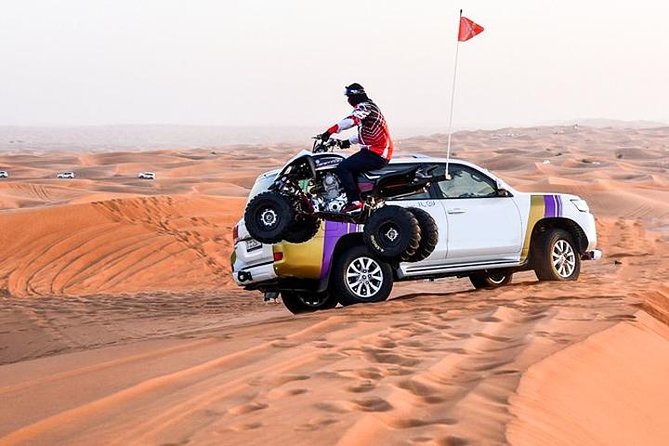 6-Hour Dubai Desert Dinner Safari With Dune Bashing & Camel Ride - Inclusions and Logistics