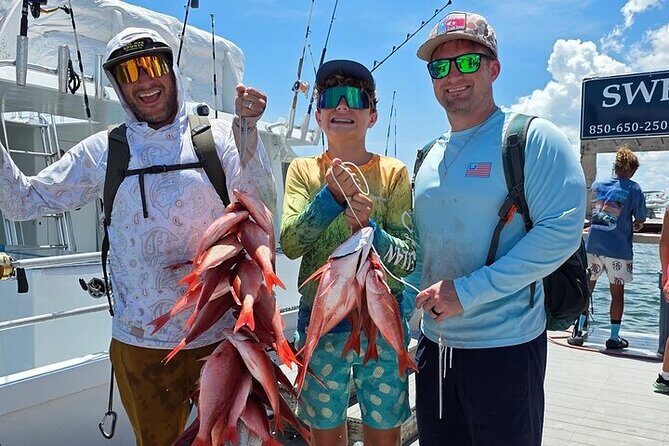 6 Hour Family Friendly Party Boat Fishing in Destin - What Travelers Say