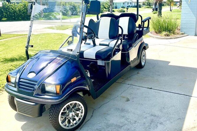6-Seater Golf Cart Rental in Ormond Beach, FL - Key Points