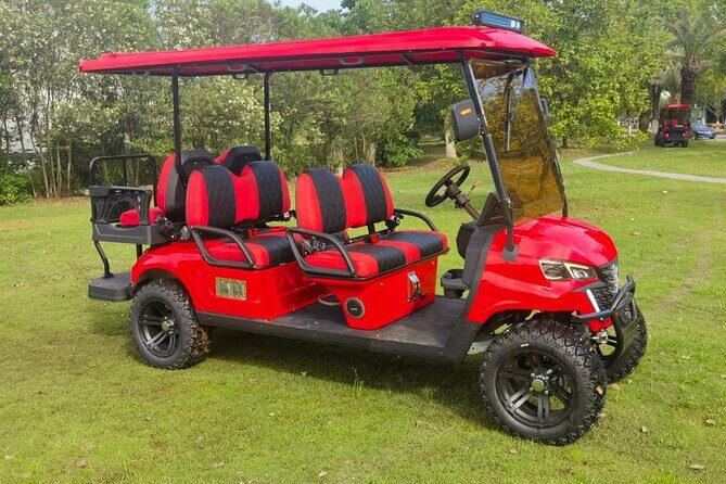 6 Seater Luxury Golf Carts Rental in Grand Turk - Why This Golf Cart Rental Stands Out