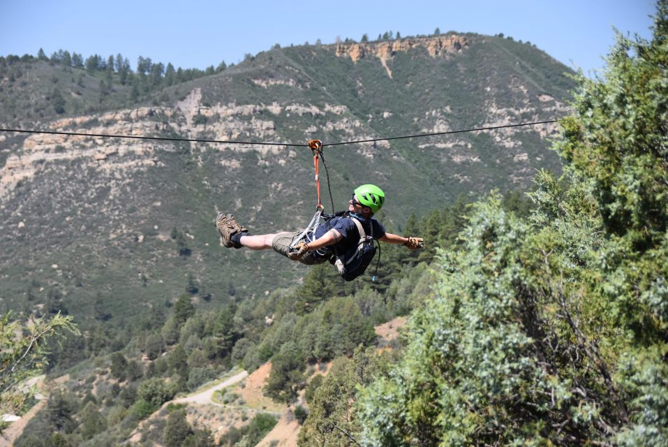 6-Zipline Adventure in the San Juan Mountains Near Durango - Uphill Hike to Ziplines