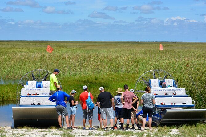 60 Minute Small Group Semi Private Everglades River Of Grass Airboat Charter - The Sum Up