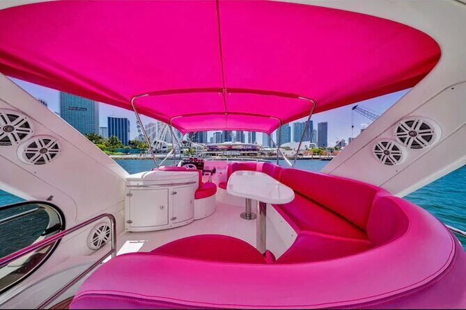 60ft Luxury Pink Charter Pink Yacht Rental In Miami - The Value of the Experience