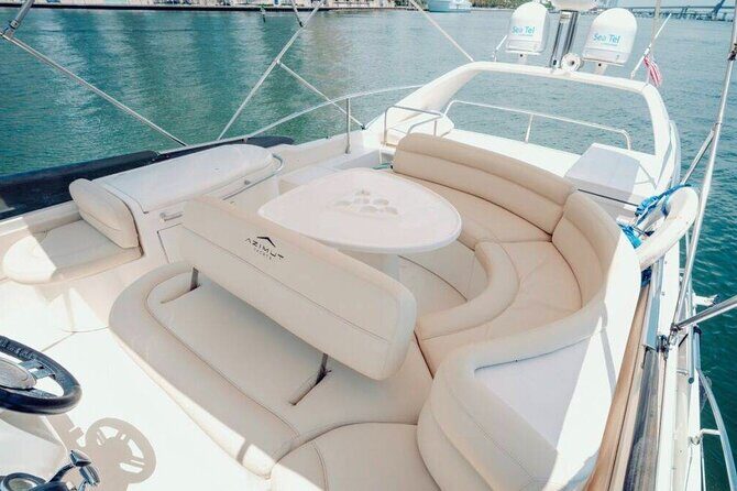 62ft + FREE HOUR Miami Yacht Rental 3-6 Hours up to 13 People - FAQ