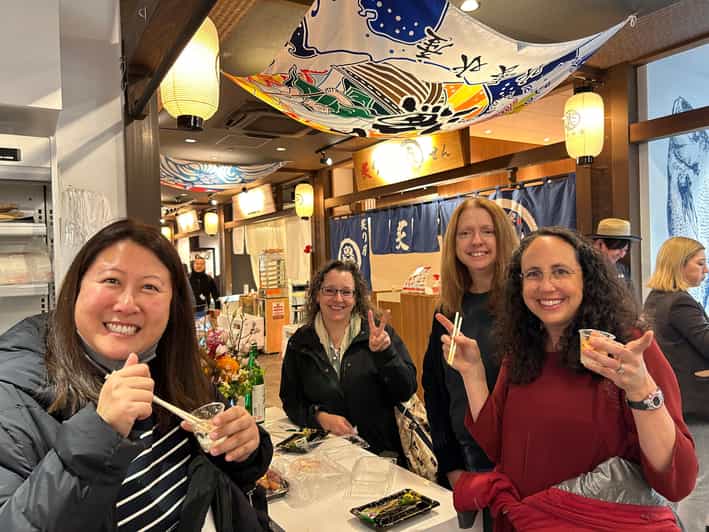 7 Sake Tastings With a Food to Choose at Toyosu - Booking and Pricing Details