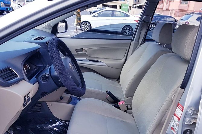 7 Seater Car/Minivan With Driver - Half/Full Day - Inclusions