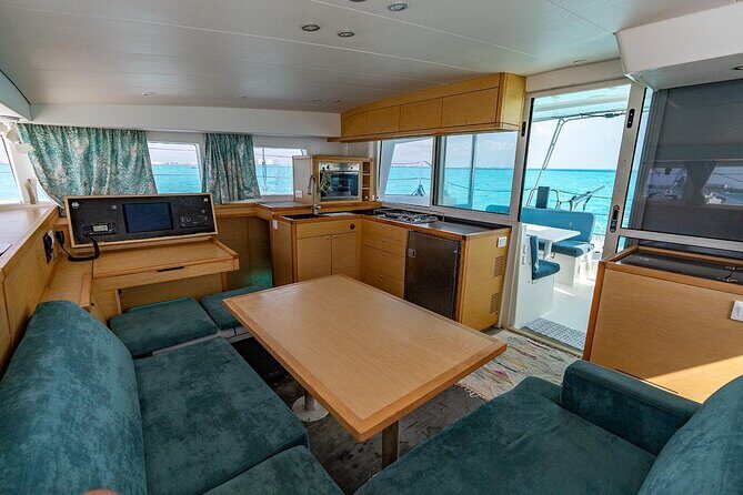 7hrs 42ft Luxury Catamaran Private Charter Cancun to Isla Mujeres - FAQs