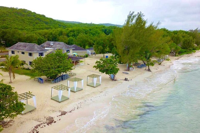 876 Beach Club Day Pass Plus Aqua Park From Falmouth Cruise Port - Good To Know