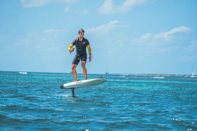 90 minute Private E-foiling in Aruba - The Practical Side: Booking, Timing, and Cost