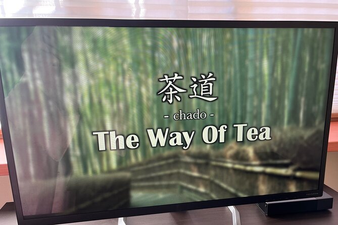 A 90 Min. Tea Ceremony Workshop in the Authentic Tea Room - Participant Requirements