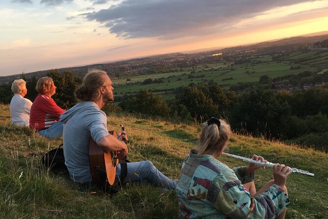 A Tour of Glastonbury, Guided by the Trees. - Viewing Glastonbury Tor