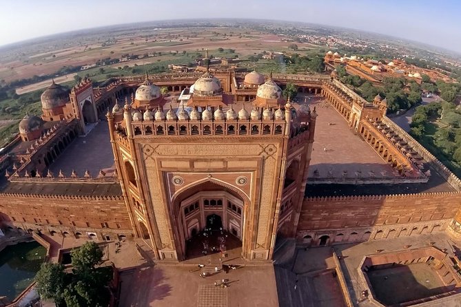 Abhaneri & Fatehpur Sikri Tour From Jaipur With Agra Drop - Pickup and Accessibility