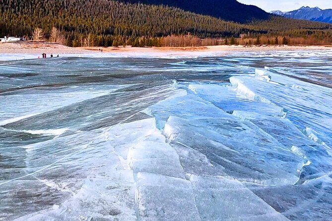 Abraham Lake (Ice bubble lake) Peyto Bow Lake Crowfoot Glacier - Who Will Love This?