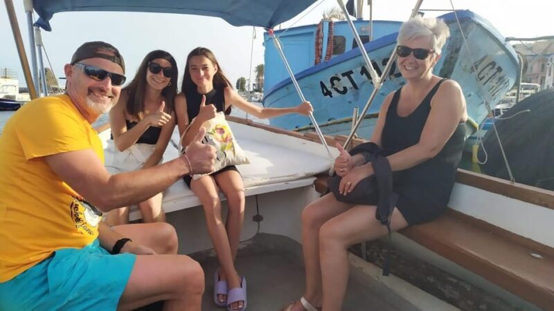 Aci Trezza boat tour sunset and dinner sicilian family home - Key Points