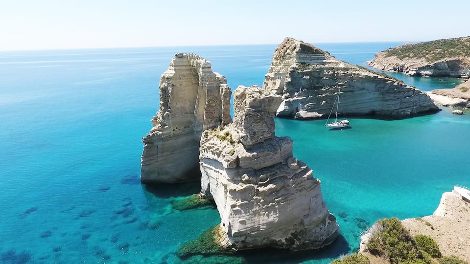 Adamantas: Full-Day Milos & Poliegos Boat Tour with Meals - The Sum Up