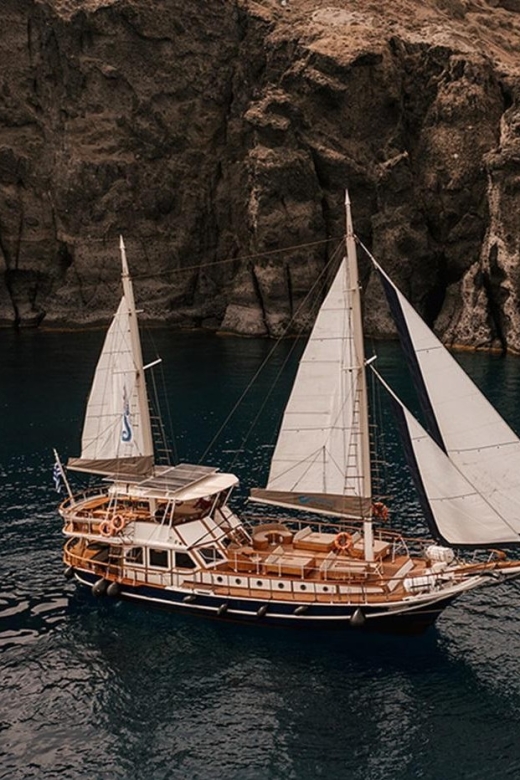 Adonis Luxury Schooner Santorini Full Day Cruise - Activities on Board