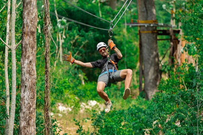 Adrenaline Adventure, Zip Line, ATV and Cenote Maya - Key Points