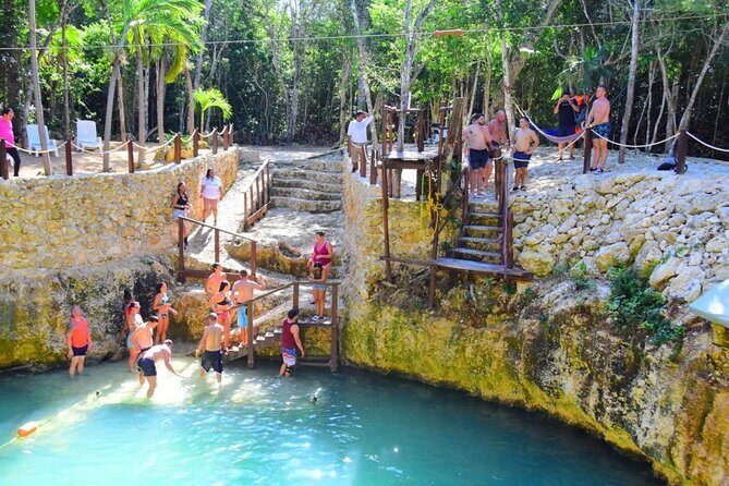 Adrenaline ATV (shared) Adventure with Zip-Line and Cenote From Cancun - FAQ