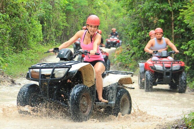 Adrenaline day ATV, Cenote, zipline From Playa del Carmen & Tulum - What to Expect on the Tour