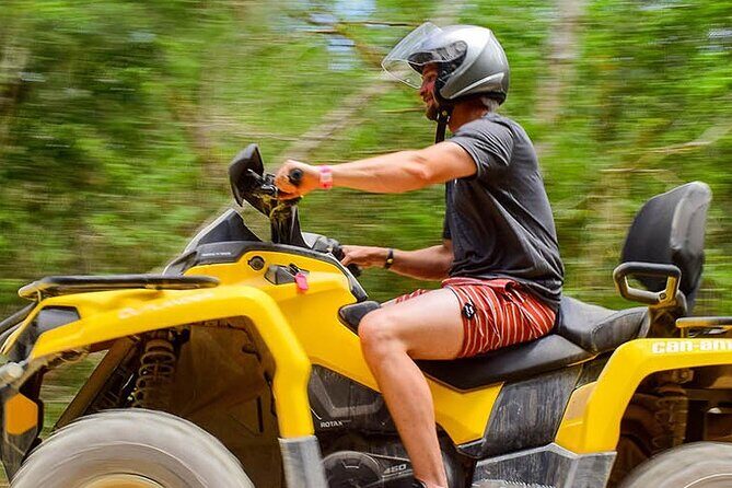 Adrenaline day ATV, Cenote, zipline From Playa del Carmen & Tulum - Authenticity and Comfort