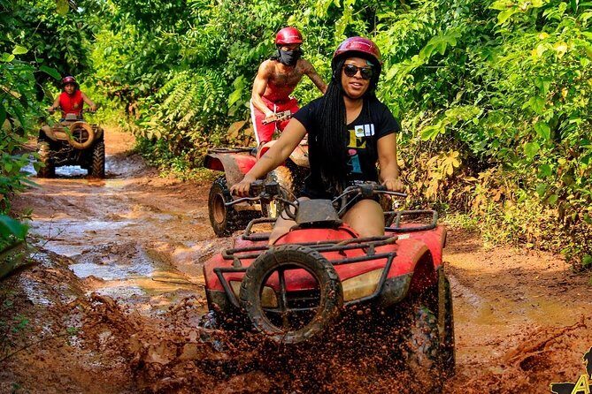 Adrenaline day driving ATVs doing Ziplines and swimming in a Cenote from Cancun - The Practicalities: Transportation, Group Size, and Additional Info