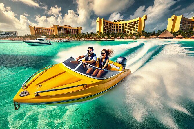 Adrenaline & Reefs: Speedboat and Snorkeling in Cancun - Key Points