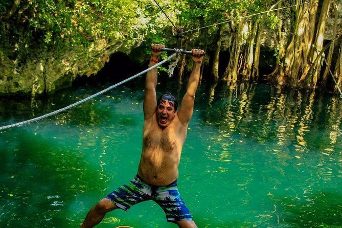 Adrenaline tour from Cancun driving a Atv experience Ziplines and a real Cenote - The Sum Up