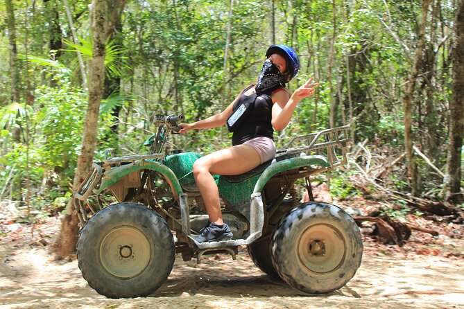 Adventure in the Mayan Jungle With ATV and Zip Line in Tulum - Cenote Sac Actun Exploration