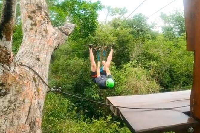 Adventure on the cenote route with zip line and typical lunch - FAQ
