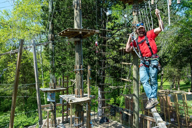 Adventure Park Ziplining and Climbing in Nashville - Nighttime Ziplining Experience