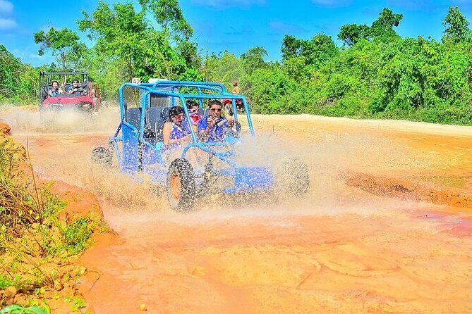 Adventure Tour con Buggies Ziplining Cenote y Taino Culture - FAQs  