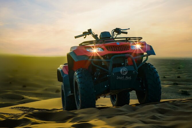 AEON 200/400cc Single Seater Quad Bike Self Drive to Open Desert - Pricing and Cancellation Policy