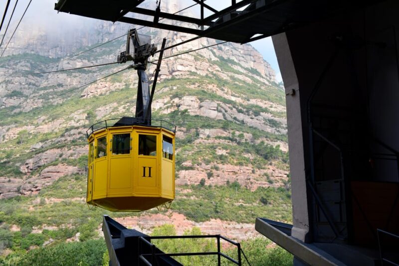 Aeri De Montserrat Cable Car Ticket - Important Considerations