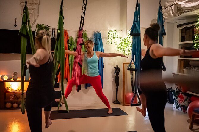 Aerial Yoga Float, Stretch and Relax on the Gold Coast - Introduction