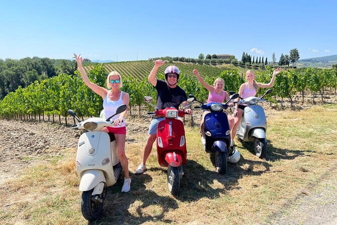 Afternoon Tuscany Vespa Tour from Florence with Wine Tasting - Key Points