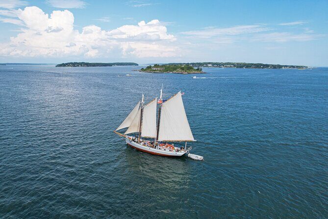 Afternoon Windjammer Cruise Along the Coast of Portland Maine - The Crew and Atmosphere
