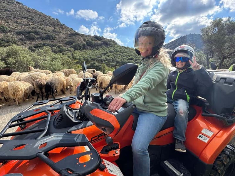 Ag. Pelagia: Nature Quad Tour & Village visit - Key Points