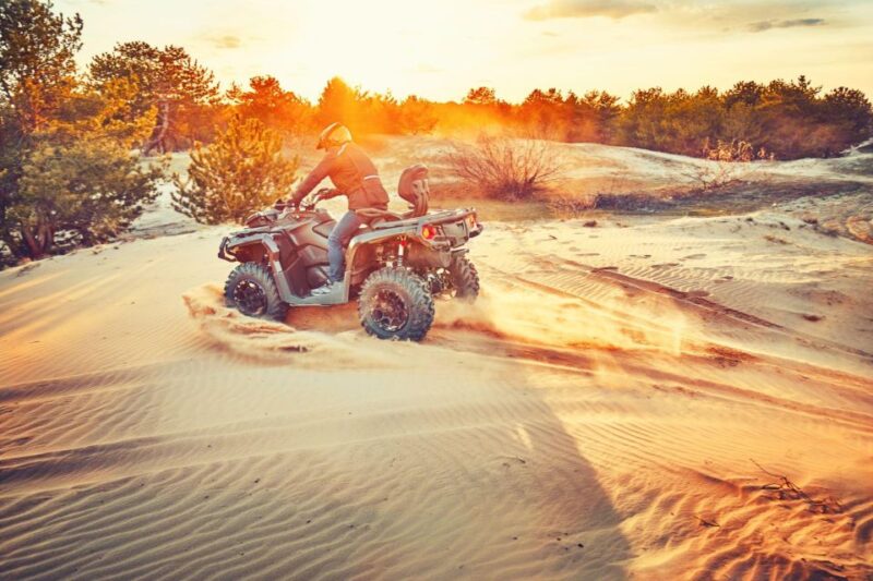 Agadir: Beach and Dune Quad Biking Adventure With Snacks - Itinerary Details