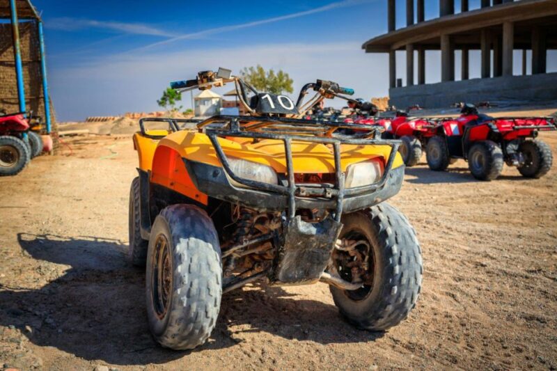 Agadir: Beach and Dune Quad Biking Adventure With Snacks - Language and Guidance
