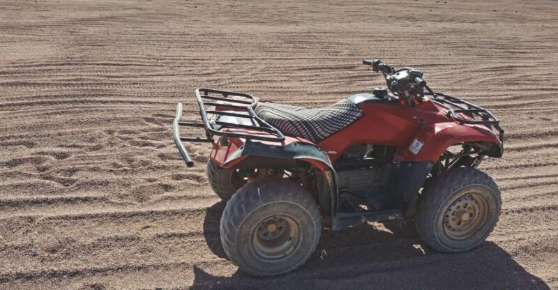 Agadir: Beach and Dune Quad Biking Adventure With Snacks - Quad Biking Through Saharan Terrain