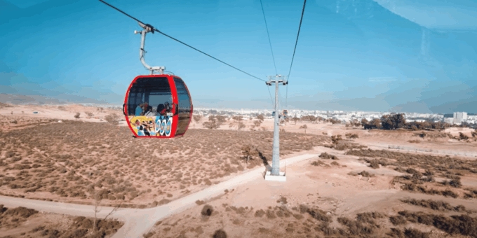 Agadir Cable Car Tickets With Hotel Pick up & Drop off - Panoramic Mountain Views
