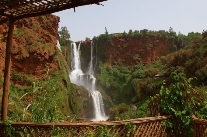 Agadir or Taghazout: Ouzoud Waterfalls Tour and Boat Trip - Lunch With a View