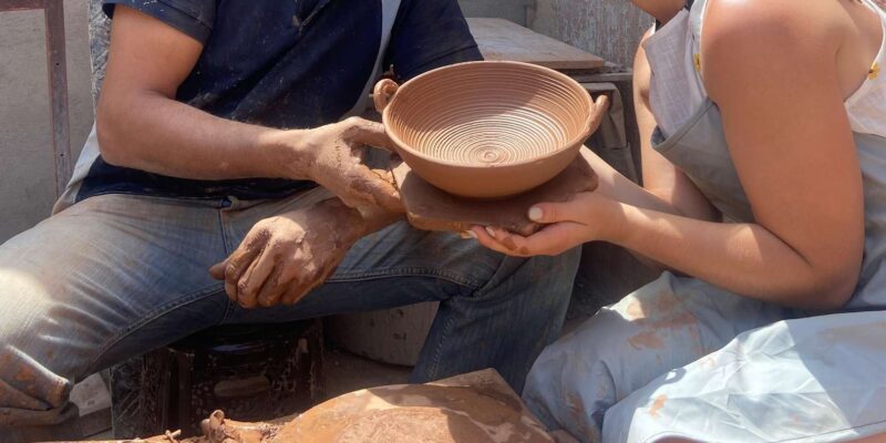 Agadir: Pottery Workshop With Artisanal Expert - Enjoying the Tactile Pottery Process