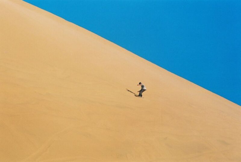 Agadir: Sand Surfing Experience - Scenic Beachside Drive to Timlalin