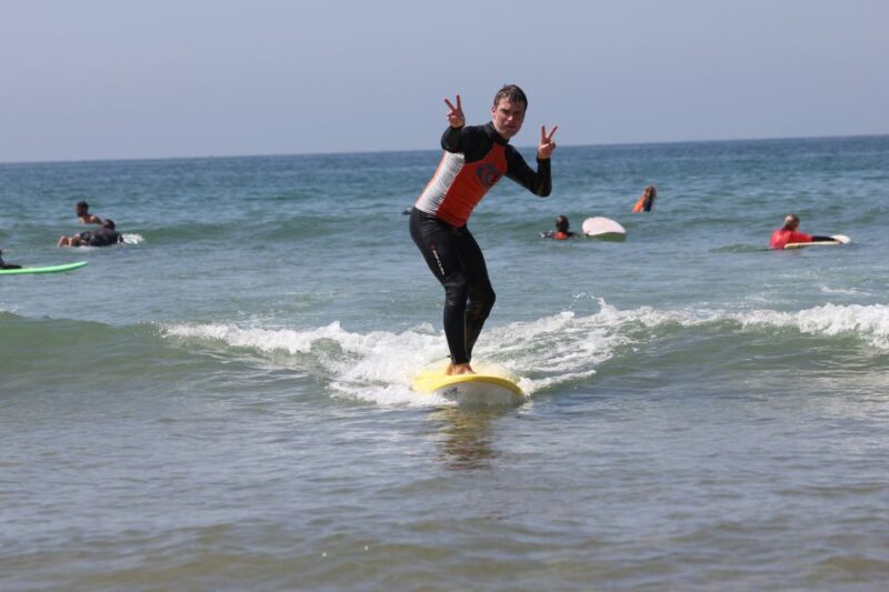 Agadir: Taghazout Beach Surf Lesson With Lunch and Transfer - Beach Location