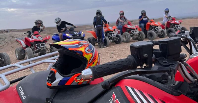 Agafay Desert: 2h Quad Bike Adventure & Lunch With Transfer - Lunch and Dining Experience