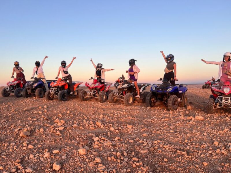 Agafay Desert: 2h Quad Bike Adventure & Lunch With Transfer - Inclusions and Participant Information