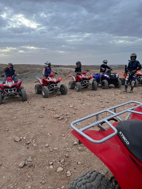 Agafay Desert: 2h Quad Bike Adventure & Lunch With Transfer - Quad Biking Adventure Highlights