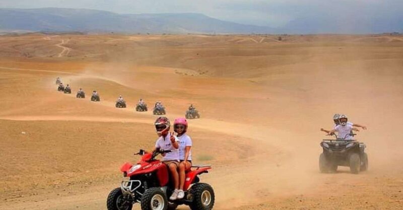 AGAFAY DESERT MARRAKECH :QUAD ATV,CAMEL RIDE,DINNER& SHOW - Itinerary and Pickup Locations